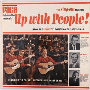 Pace Magazine Presents Up With People! The Sing-Out Musical 1965 LP Record #1101